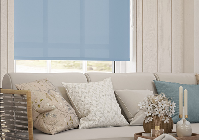Roma, Horizon Blue - Twist&Fit Roller Blind - Image 5